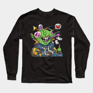 Crazy Frog Long Sleeve T-Shirt